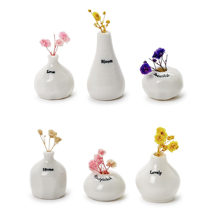 Small Vase in Matchbox with Flowers