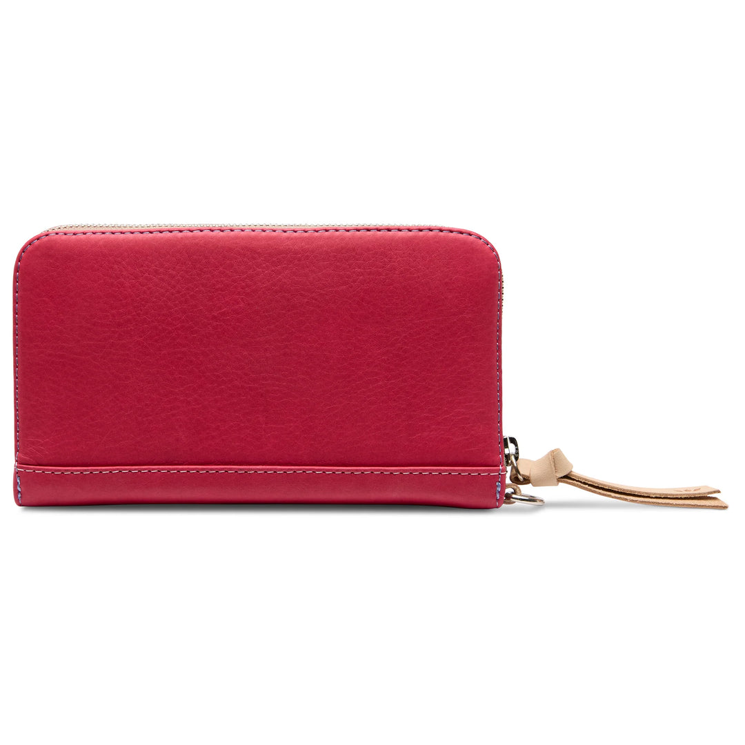 Consuela Maren Essential Wallet - Pink Leather Large Capacity Wallet