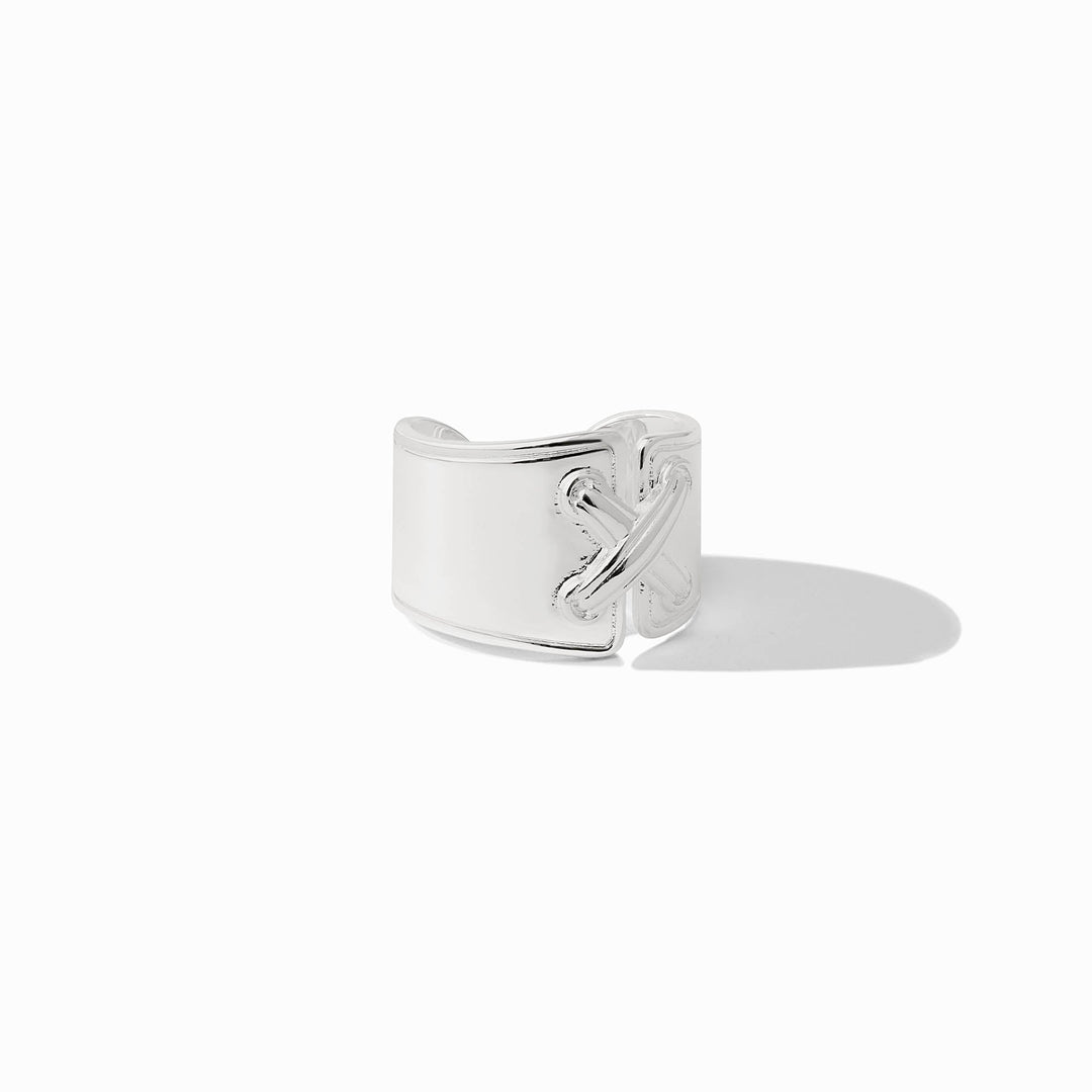 Julie Vos Essex Ring in polished silver