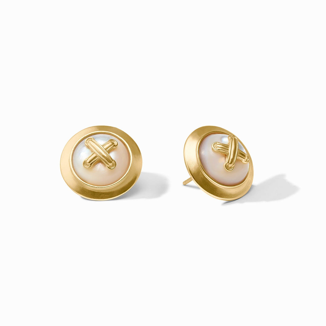 Julie Vos Essex Stud - Mother of Pearl