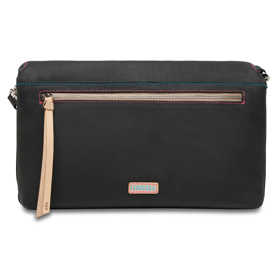 Consuela Cyndi Field Tote featuring a premium Cyndi leather exterior and top leather handles.