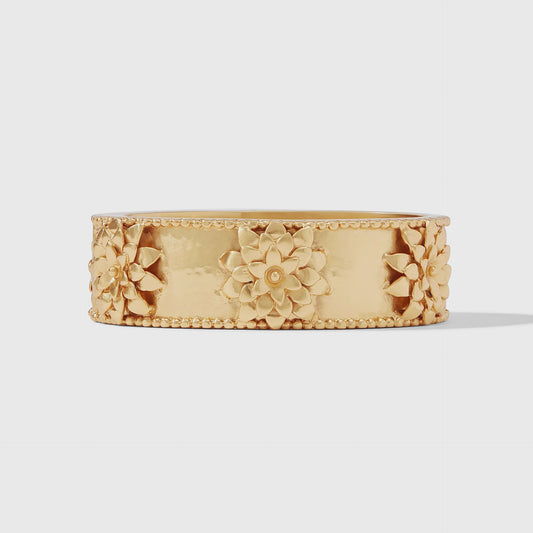 Flora Statement Hinge Bangle