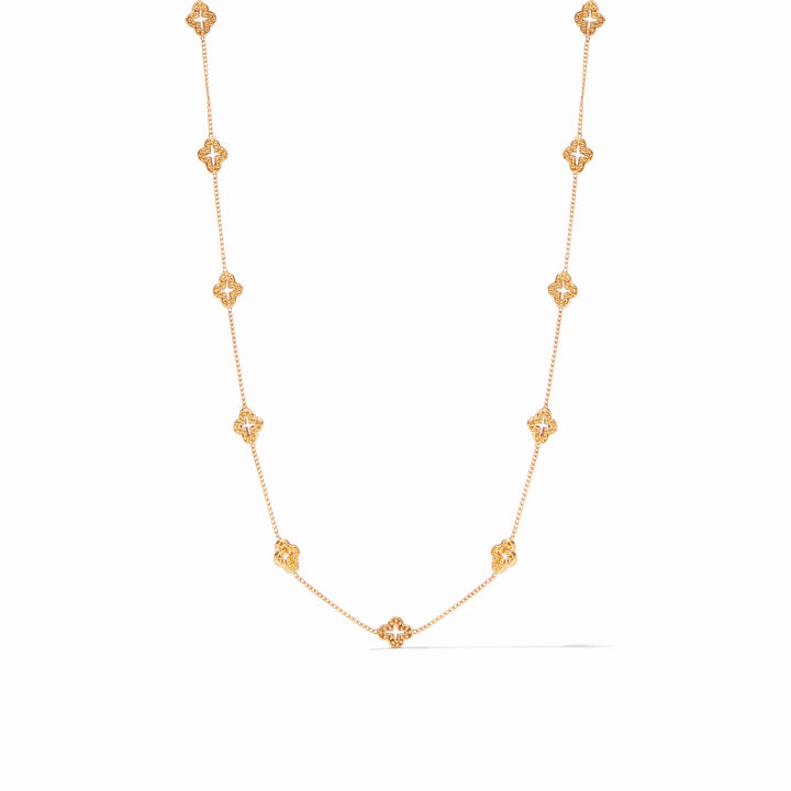 Florentine Demi Delicate Station Necklace