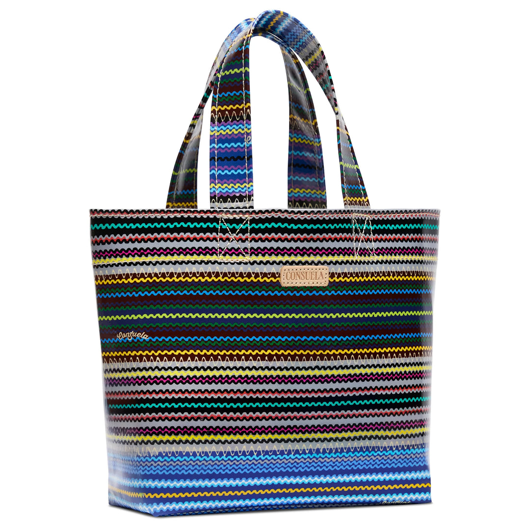 Consuela Hadley Mini Bag - Colorful Striped Small Utility Tote | ConsuelaCloth™
