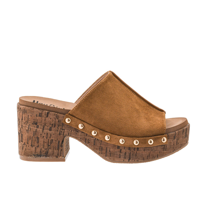 Corkys Gaslight Wedge - Camel