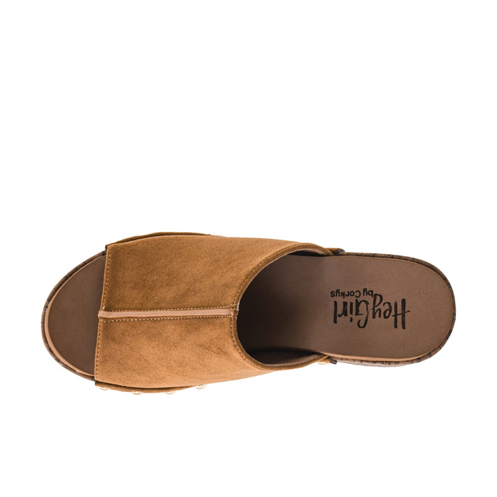 Corkys Gaslight Wedge - Camel