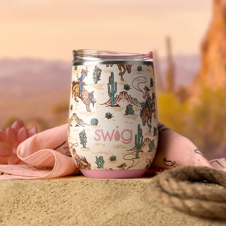 Swig Life Giddy Up Stemless Wine Cup 12oz