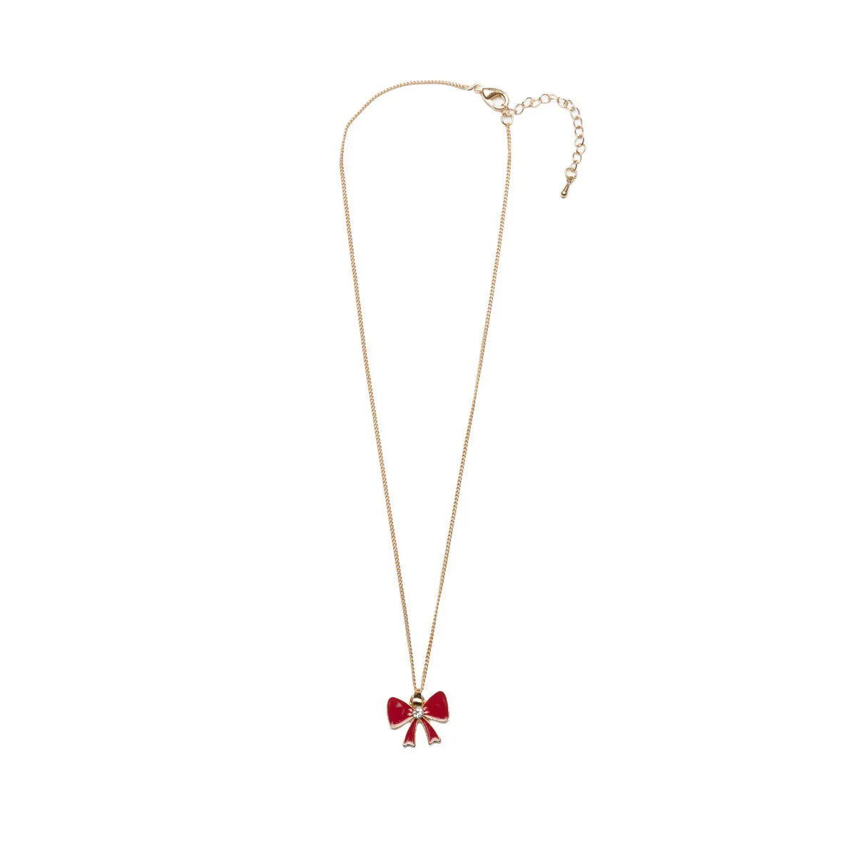 Holiday Bow Necklace
