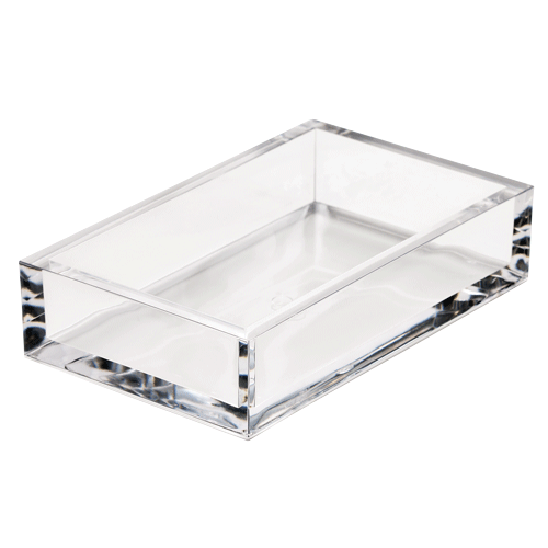 Guest Towel Crystal Acrylic Holder Top Acrylic Guest Towel Holder