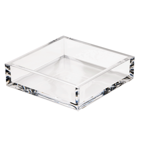 Luncheon Crystal Acrylic Holder Top Acrylic Luncheon Holder
