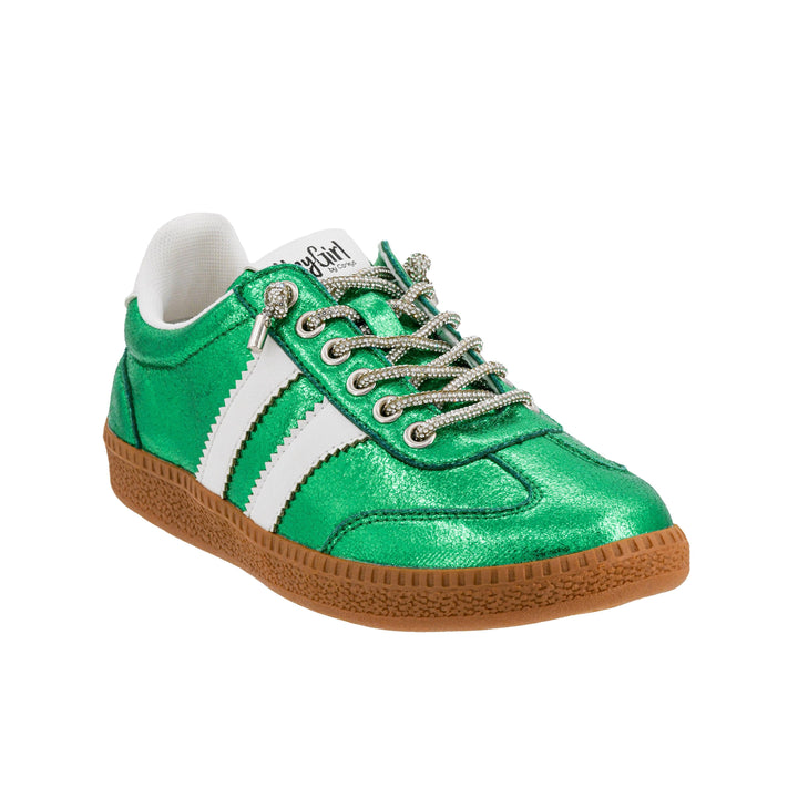 Corkys Heads Up Sneaker - Green Metallic