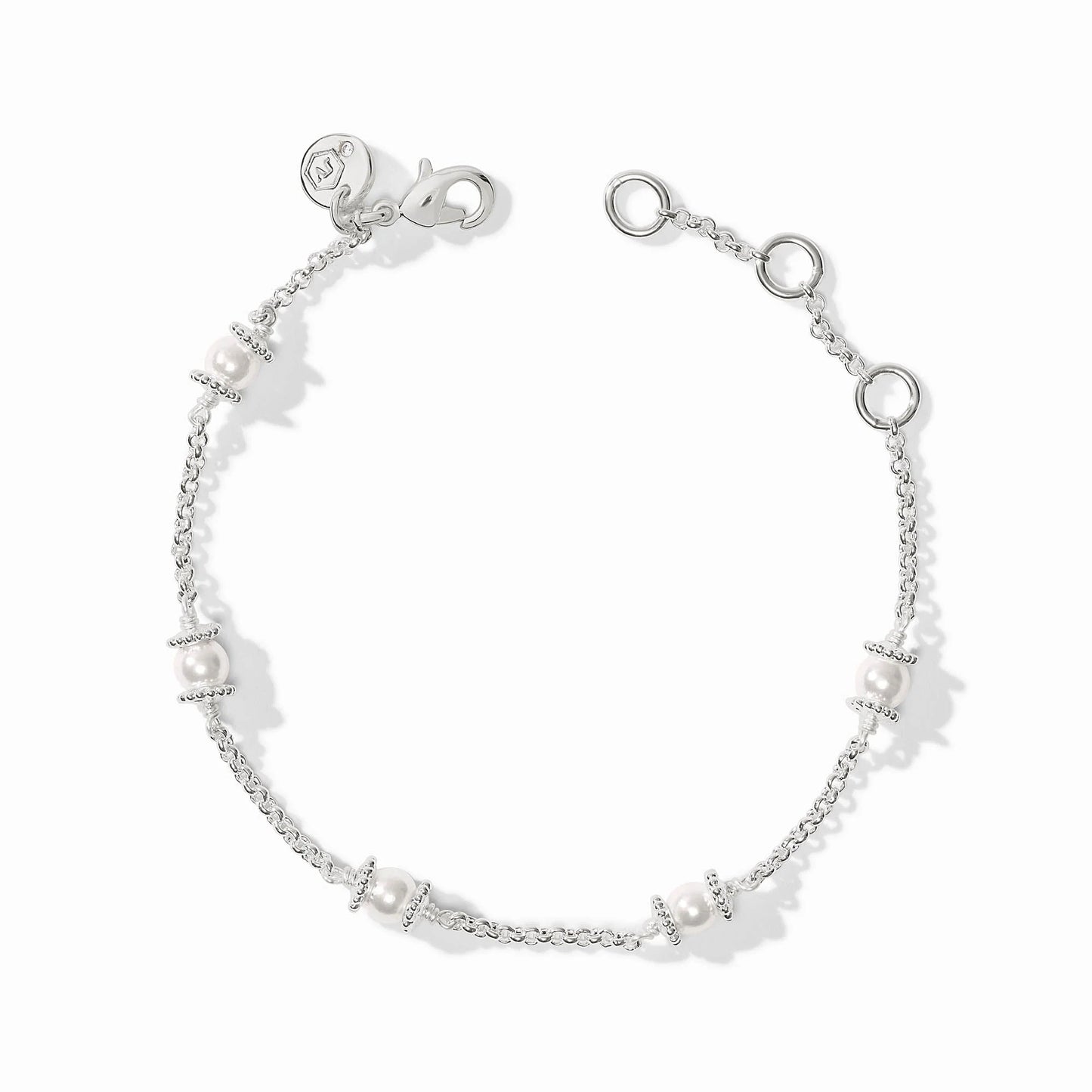 Hydra Delicate Silver Bracelet - Pearl & Turquoise Options