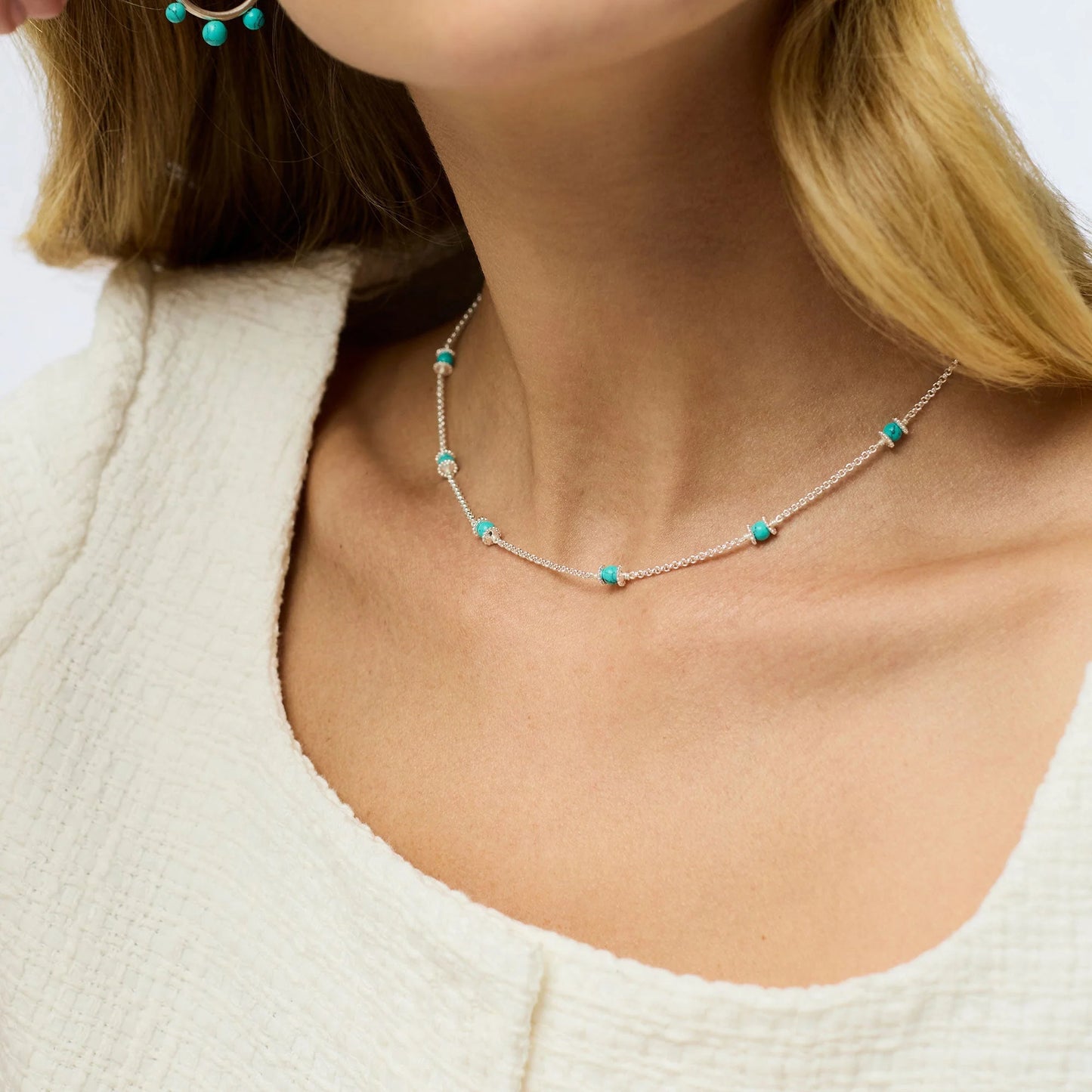 Hydra Delicate Station Necklace