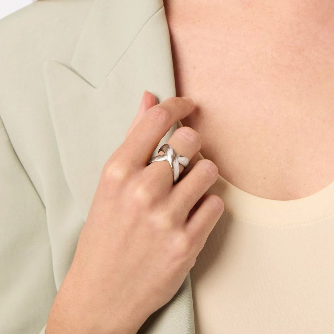 Catalina X Ring silver