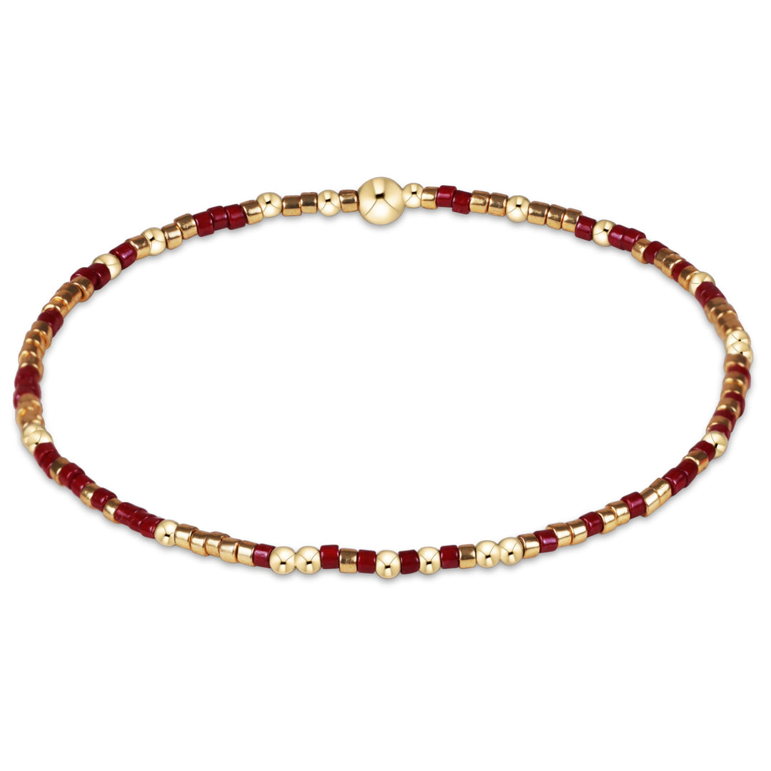 enewton design Gameday Hope Unwritten Bracelet - Gold Luster &amp; Maroon | Bella Gifts from the Heart