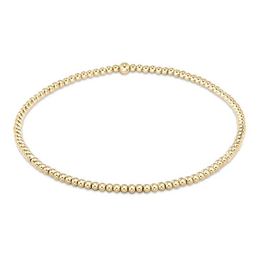 enewton Classic Gold 2mm Bead Bracelet Gold-Filled