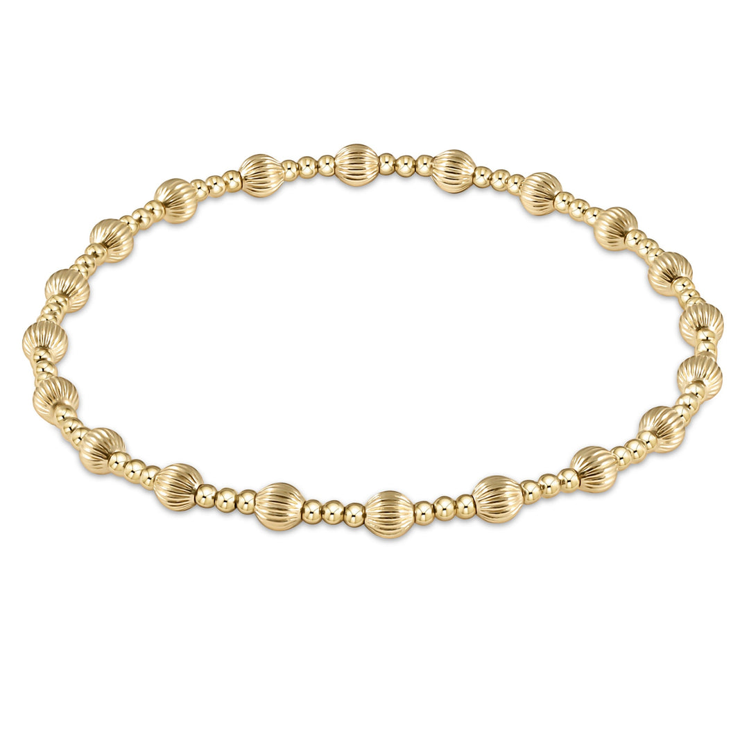 enewton Dignity Sincerity 14kt gold-filled 4mm beaded bracelet.