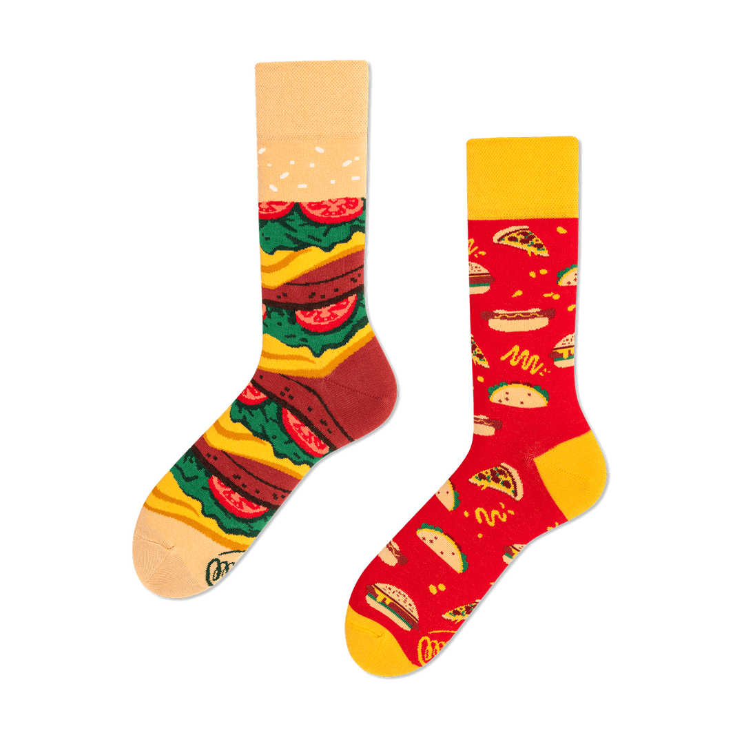 Many Mornings - Fast Foot Crew Socks