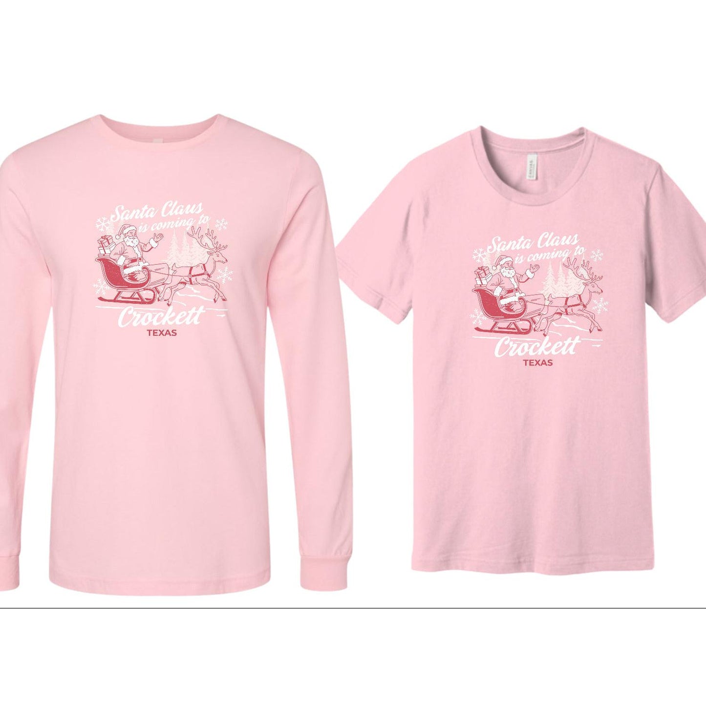 Santa is Coming to Crockett, TX Shirt