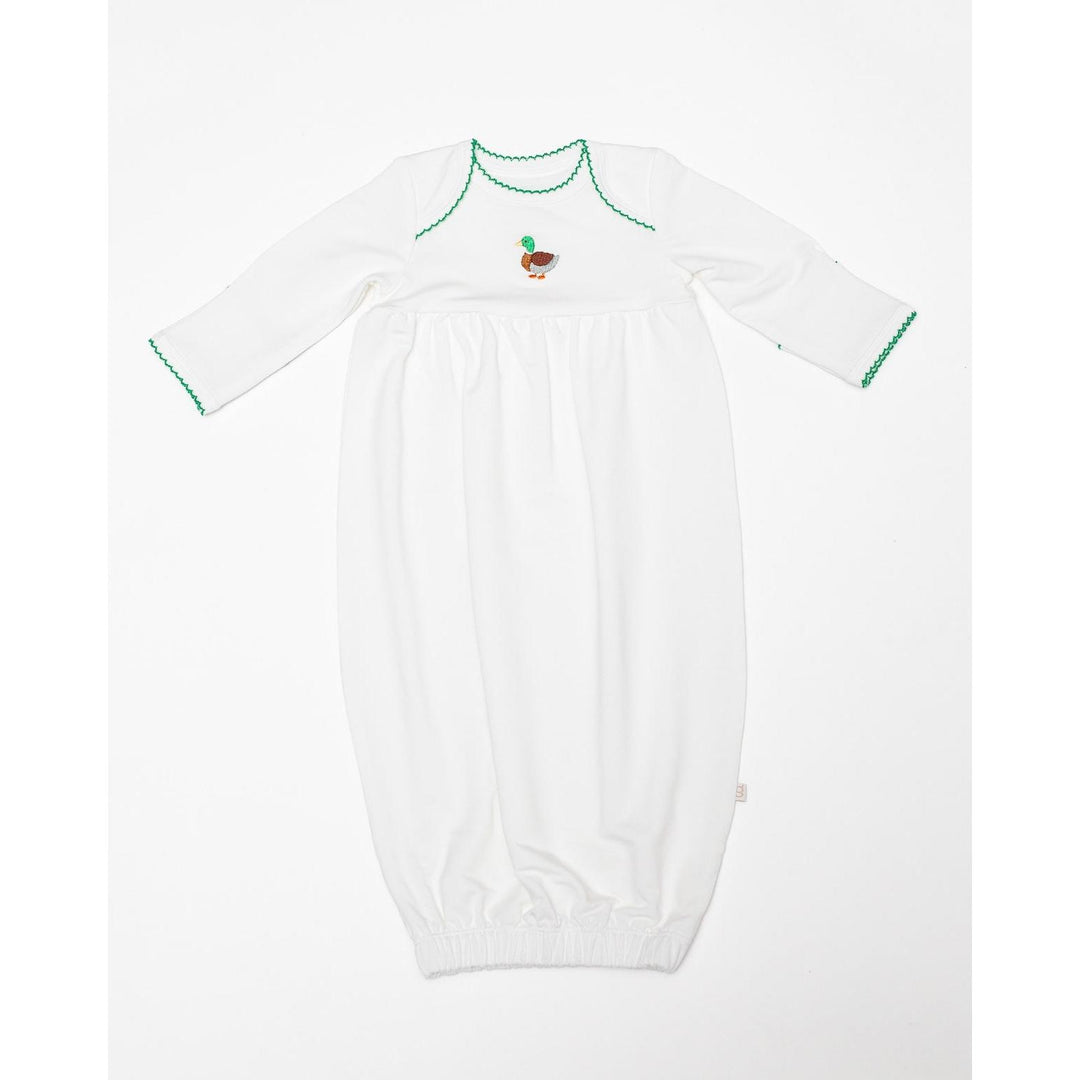 Goosies Mallard Embroidered Pip Gown detail view 5