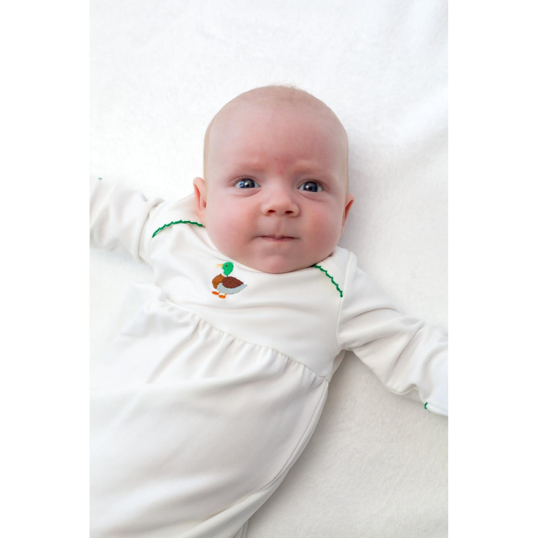 Goosies Mallard Embroidered Pip Gown detail view 4