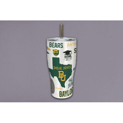 Baylor Bears Icon Metal Tumbler