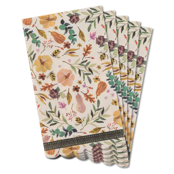 Guest Towel Paper Napkins - Pumpkin