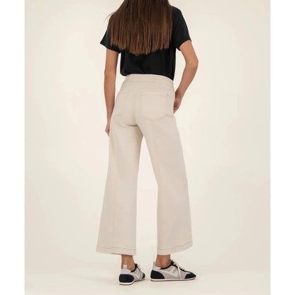 Meg High Rise Wide Leg - Canvas
