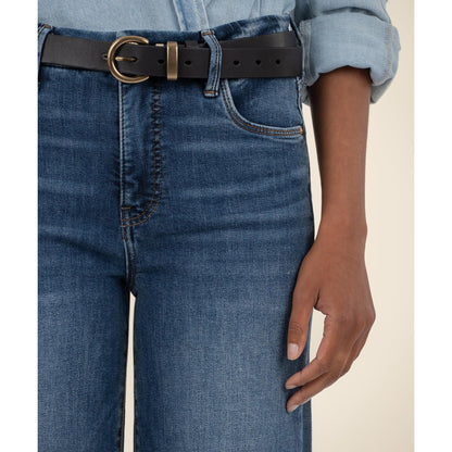 Meg High Rise Wide Leg - Inexhaustible with Dark Base