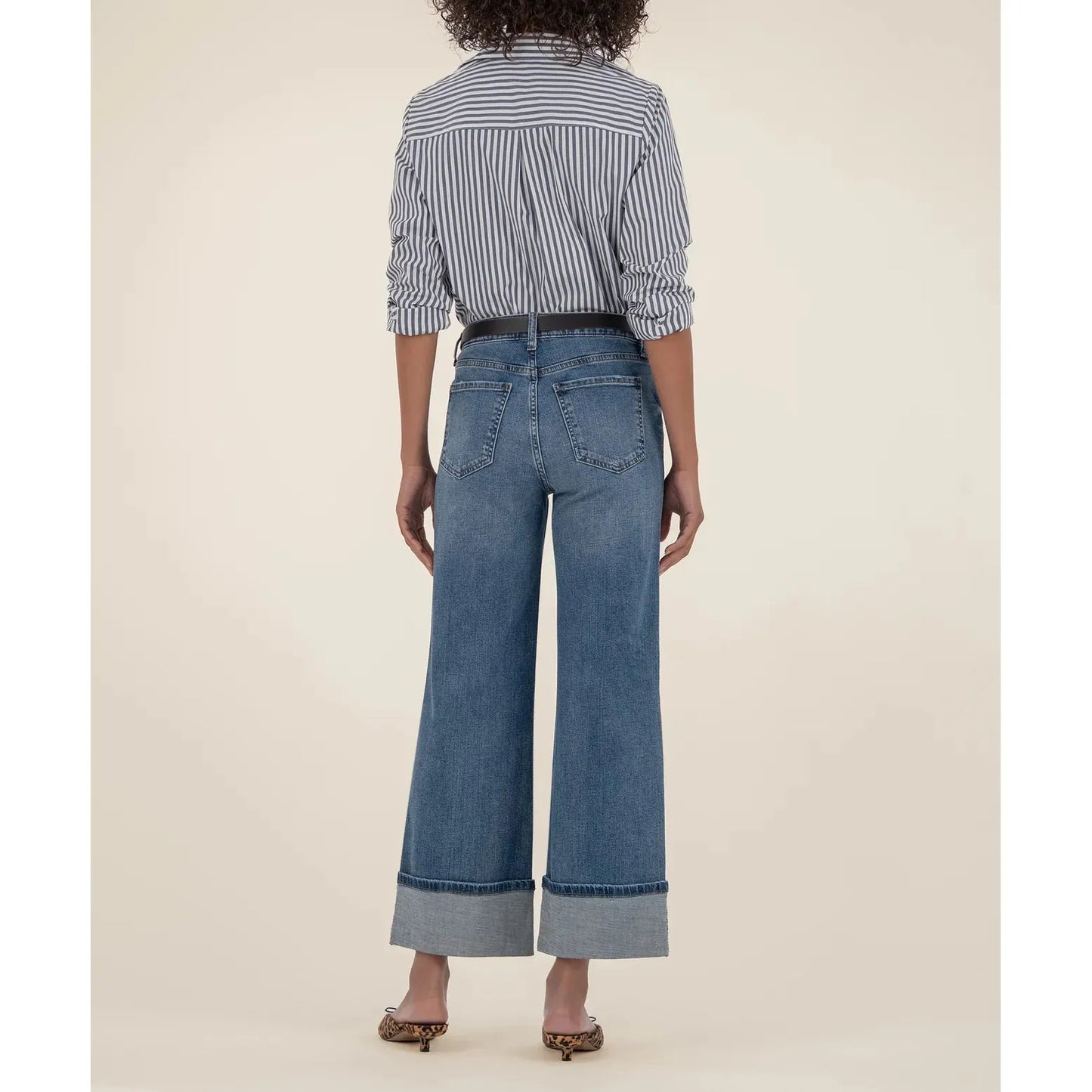Meg High Rise Wide Leg - Incontrovert w/Medium Base Wash