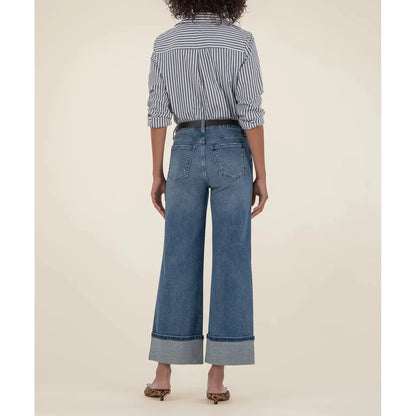 Meg High Rise Wide Leg - Incontrovert w/Medium Base Wash