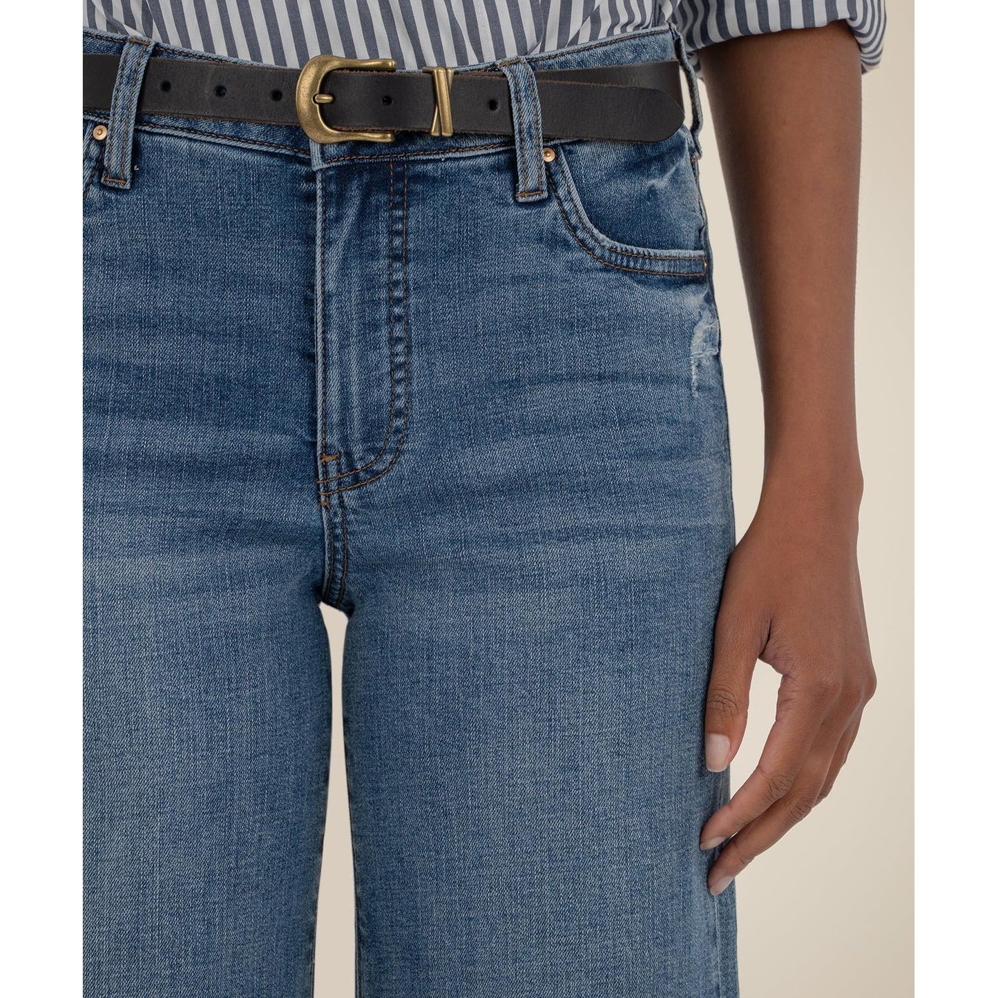 Meg High Rise Wide Leg - Incontrovert w/Medium Base Wash