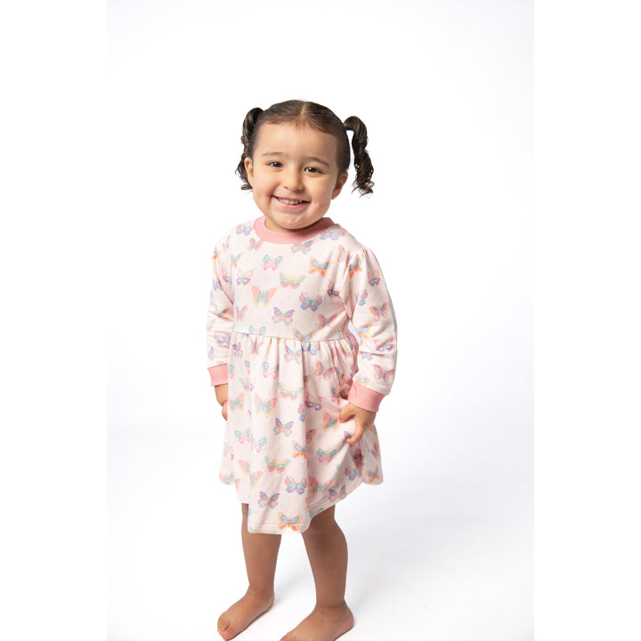 Goosies Sweatshirt Pocket Dress Butterfly Bliss detail view 3
