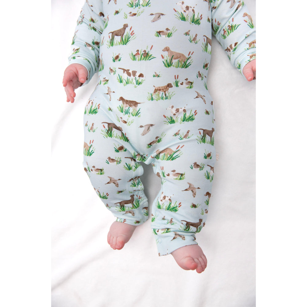 Goosies Sweatshirt Polo Romper Delta Dogs detail view 2