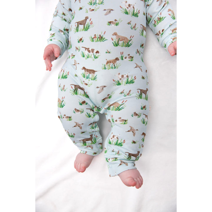 Goosies Sweatshirt Polo Romper Delta Dogs detail view 2