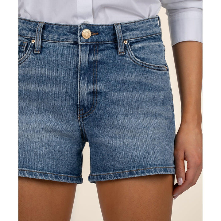 Jane High Rise Short - Distinguished Wash