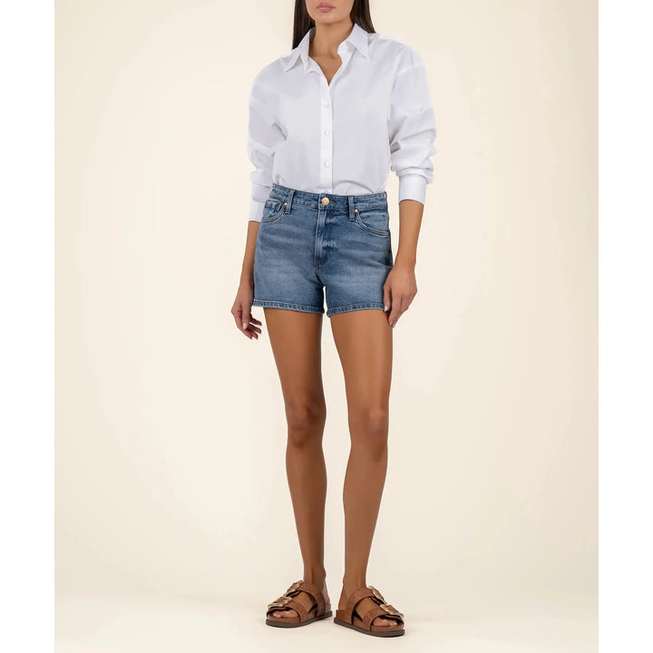 Jane High Rise Short - Distinguished Wash