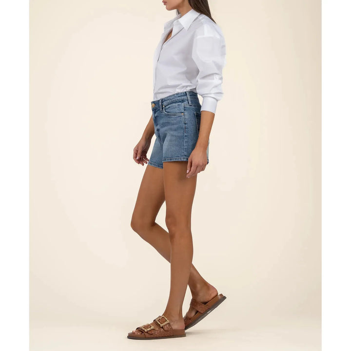 Jane High Rise Short - Distinguished Wash