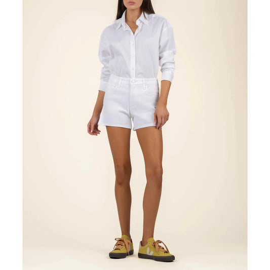 Jane High Rise Short - Optic White