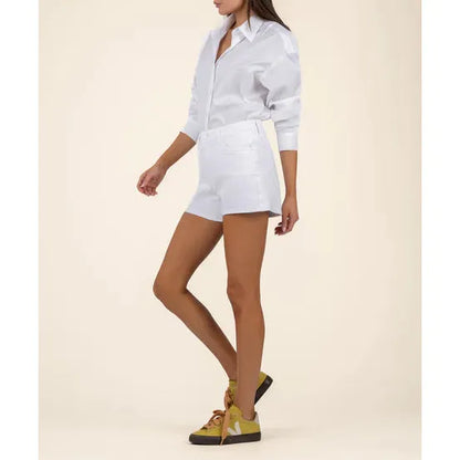 Jane High Rise Short - Optic White