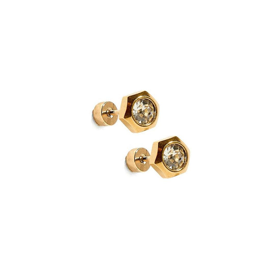 Screwback Stud - Addison - Clear - EDC