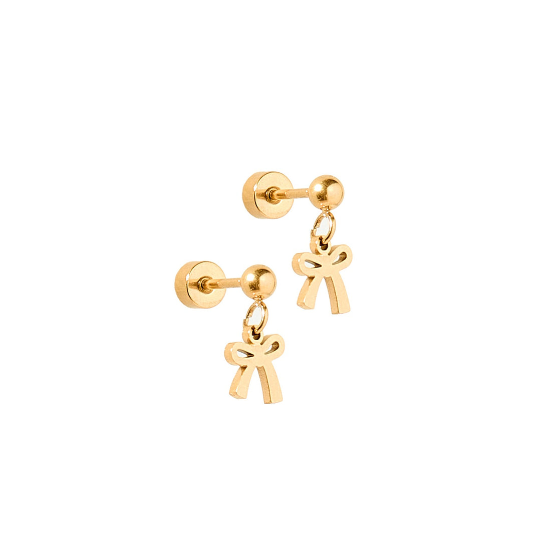 Screwback Stud - Millie - Bow - EDC