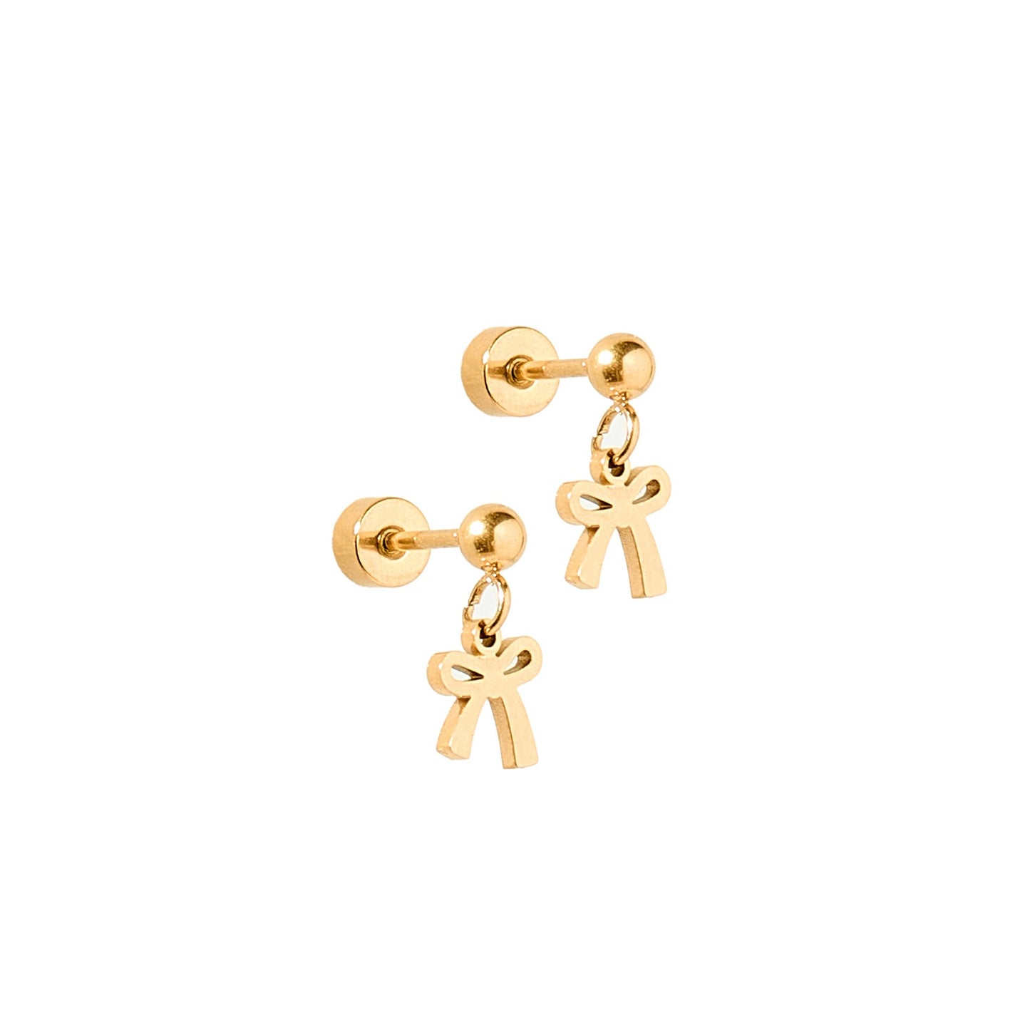 Screwback Stud - Millie - Bow - EDC