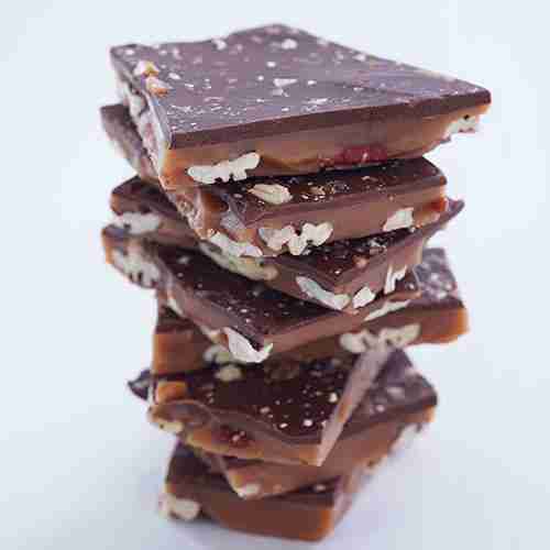 Lambrecht Gourmet Southern Pecan Toffee made in Heber Springs, Arkansas