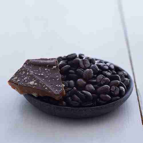 Lambrecht Gourmet Karma Toffee with almonds, butter toffee and mocha caramel chocolate