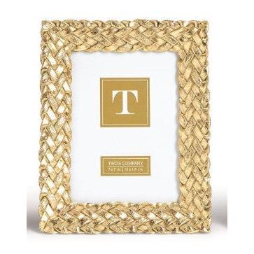Tresse d'Or Braid Pattern Photo Frame