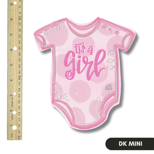 It's a Girl Onesie Mini