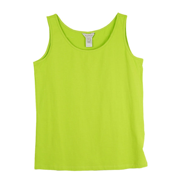 Scoop Neck Tank Top - Kiwi