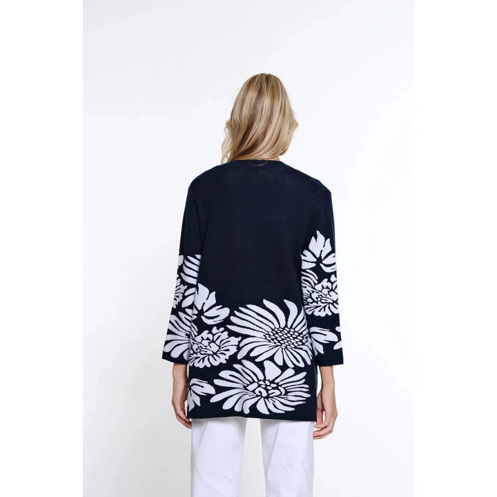 Shawl Collar Cardigan - Midnight