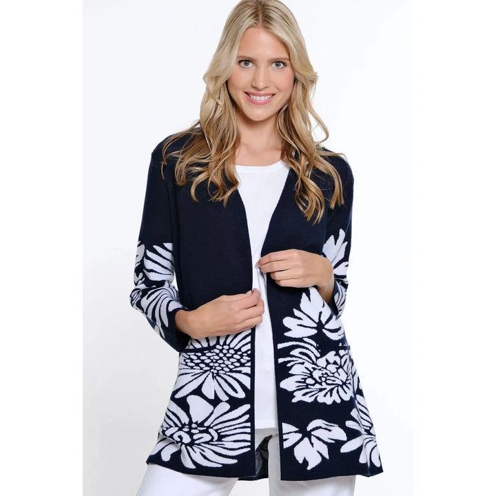Shawl Collar Cardigan - Midnight